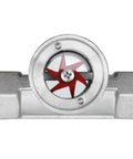 Three Quarter Inch NPT Female Stainless 304 Window Sight Glass Flow Indicator With Impeller For Water Lines front view