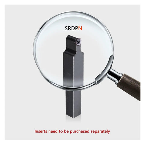 Close-up of SRDPN tool for Top Tier Indexable Carbide Lathe Tool With 1Pc Srdpn2020k10 External Turning Cutters.