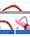 Comparing fishing worm rigging methods with Wacky Rig Tool With Silicone O Rings Kit For Fishing Worms 3 4 Inch Senko Baits And 5 7 Inch Worms