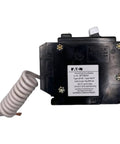 GFCI Two Pole Circuit Breaker, 30 Amp, 120 240 Volt, Common Trip, Self Test, 10 KAIC, 14 4 AWG, Fits 1 Inch Spaces