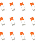 12 Pack Recessed Ceiling Light Accessory Tube Spring Clips Orange Downlight Torsion Springs For LED Downlights Panel Lights