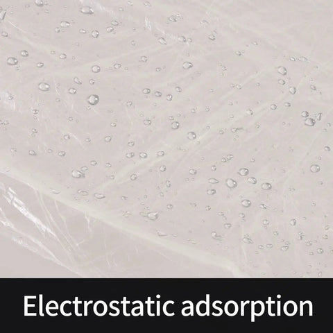Clear 13 By 328 Feet Protective Masking Film For Automotive Painting With Electrostatic Adsorption Visible