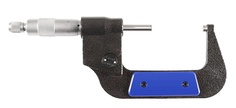 Seven Key Pro Grade Electronic Digital Micrometer Waterproof With Large Display Auto On Off 50 To 75 mm Range side view