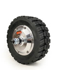 Dual Drive 8 Inch Hub Gear Motor Wheel For DIY Portable Platform Carts And Hand Trucks With Thumb Throttle Beefed-Up Heavy Duty