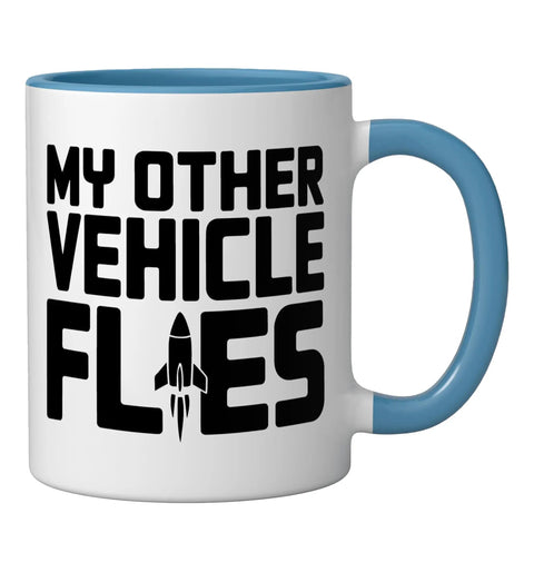 High Power Amateur Rocketeer Ceramic Mug For Weekend Launchers And Model Rocketry Fans Who Spend Big On Motors with text design