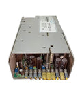Heavy Duty Industrial Power Supply Featuring Model Pfc375-4200S124 with metal casing showing detailed internal circuitry.