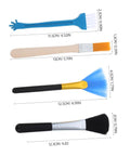 Twenty Piece Keyboard Cleaning Brush Set For Gaming Setup Electronics Soft Bristle Dust Removal Tool Sturdy Wood Handle Deep Clean Keycap Detailing Best For Home Office Tasks, assorted brushes shown