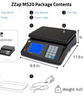 MS20 Coin Counting Scale For Cash And Currency, Fast Value And Count, Counts USD Euro CAD GBP, Handles Up To 650 Dollars Or 6500 Coins