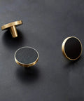 Polished Brass Door Handles For Cabinets And Drawers Copper Tone Hardware With Oil Seal Finish Durable Solid Copper Build
