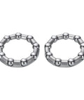 Bicycle Crank Ball Bearing Set One Fifth Inch 6mm Ball Size With Nine Balls Per Bearing Two Pack For Mountain Bike Bottom Bracket Replacement