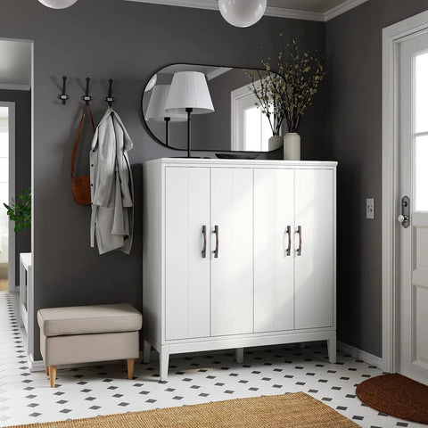 White cabinet with 30 Pack 3 Inch Oil Rubbed Bronze Cabinet Pulls Wave Style Vintage Bronze Drawer Pulls in modern entryway