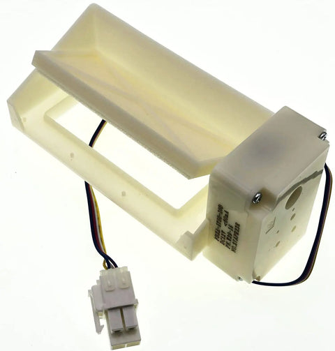 Easy Swap Upgraded Electric Damper For Samsung Refrigerator Door Motor Compatible With Da31-00043f Fbza-1750-10d W29-15 Dc12v 4 Pin Quick Fix Replacement Part For No Sweat Cooling, showing its wiring and housing.