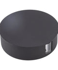 Jeanoko Contemporary Aluminum Wall Light Sconce 6W LED Lamp for Dining round black design with soft lighting feature