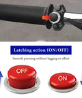 Seven Eighths Inch Motorcycle Handlebar Horn Start Switch with ON/OFF momentary red push button for motorcycles