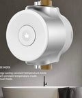 Slick Smart Instant Hot Water Recirculator Pump With No Sweat Setup showing control button with three mode options.