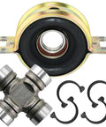 Heavy Duty Driveshaft Center Support Bearing And U Joint Kit For Toyota Tacoma 4WD 1995 2004, T100 1993 1998, And Tundra 2000 2006 Durable Carrier Bearing Set For Tough Off Road Rides And Easy Installation, center bearing and U-joint parts