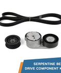 Beefed Up Serpentine Belt Tensioner Pulley Kit With Idler For Dodge Grand Caravan Charger Durango Ram 1500 2500 3500 Chrysler 200 300