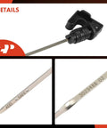 Engine Oil Dipstick For Polaris ATVs And UTVs Compatible With General 1000 Pro XD Ranger Crew XP RZR Pro XP Trail S Turbo S Xpedition XP 2013 2025 Ride Ready Replacement Tool, showing measurement marks and handle.
