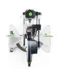 Top view of KAPEX KS 120 REB Sliding Compound Miter Saw With Rail Forward Design for precision cutting and compact footprint.