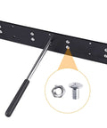 16 Inch Heavy Duty Steel Folding Bender For Sheet Metal HVAC Duct And Roofing Panel Forming Quick Three Eighths Or One Inch Folds