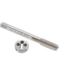 5/16-24 UNF Tap And Die Set HSS Right Hand For Quick Thread Repair And Machining Round Threading Die Included Pro Grade Tool