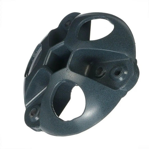 Rock Solid High Performance Steel Wind Turbine Hub Assembly With Low Noise Design For 3 Or 5 Blade Rotors S Or M Types, side view of dark steel hub.