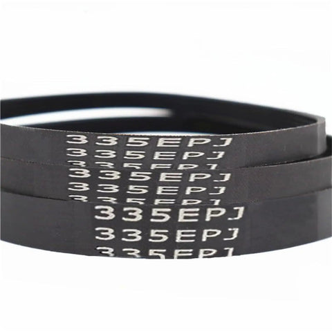 Treadmill Drive Belt 335EPJ 6-Rib Channel Replacement Belt For Power And Smooth Motion Running Machines, Industrial-Grade Rubber For Superior Wear Resistance, Flexible, Durable, Easy Install And Long-Lasting Performance. black 335EPJ treadmill drive belt