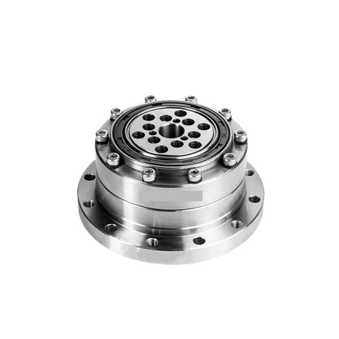 Front view of CSF-17-II Strain Wave Gear Reducer For Automation Robots With Zero Backlash Precision Drive Core, high torque output.