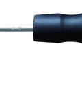 Astro hose removal hook set, side view; curved metal hook with blue-accent black handle, 2-piece
