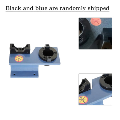 Black CAT40 CNC Tool Holder Tightening Fixture Locking Clamp For Worktable Aluminum Lightweight With Strong Clamping Force