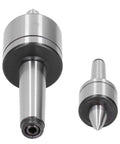 0.01mm Precision Live Center for Wood Lathe Tooling with 40Cr Steel Core and 60 Degree Tip, shown in close-up view