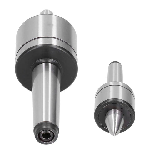 0.01mm Precision Live Center for Wood Lathe Tooling with 40Cr Steel Core and 60 Degree Tip, shown in close-up view