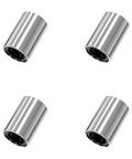 4 Pcs LM4UU Linear Ball Bearings 4mm Bore 8mm OD 12mm Length With Double Side Rubber Seal For CNC And 3D Printer Motion Systems