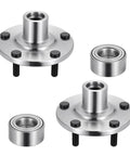Direct Swap Front Wheel Hub Assembly For Toyota Camry Highlander 2004 2017 with durable sealed bearings, metal construction, and 5-lug design.
