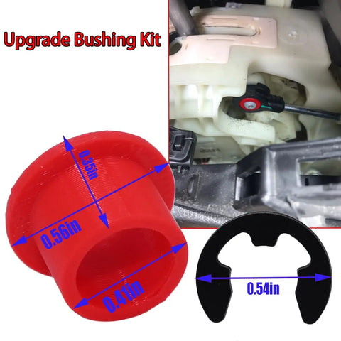 Toyota Sienna Gear Shifter Cable Bushing And Linkage Repair Kit With Lock Washer For 2004-2010 upgrade bushing kit