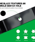Replacement Mower Blades 52 Inch For Ariens Ikon XD Onyx Envy Apex Edge XL 52 Ikon X 52 Ikon XL 52 And Gravely ZT HD ZTX XL 52 Inch Zero Turn Mowers 04771200 Compatible