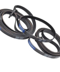 Must Have 3D Printer Timing Belts GT2 2GT 6mm Wide 2mm Pitch Kit For 4, 4S, And 5 Models Ghost Color Spare Belts For Smooth, Precise Motion And Easy Upgrades, black 3D printer timing belts 5-pack