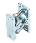 Heavy Duty Zinc Alloy Door Bumper Catch With Spring Loaded Design For Easy One Hand Operation and Double Roller Safety Latch System.