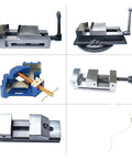 Heavy Duty Milling Vise For CNC Milling And Grinding With Quick Adjust Jaw Width And Precision Clamping Reliable Tool Accessory
