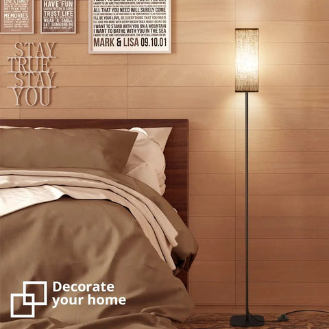 Modern LED Floor Lamp With 3 Color Temperatures Adjustable Brightness For Living Room And Bedroom Cozy Reading Light Standing Lamp