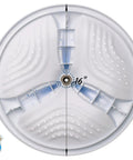 Wash Plate W10752285 Replacement for Front Load Washer Compatible With AP5956379 PS10064550 shown with central bolt