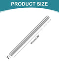20 Pack M4 X 60mm Fully Threaded Stainless Steel Stud Rod Kit Including Nuts And Flat Washers Completely Rust Proof showcasing a 60mm stud