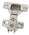 35mm Cabinet Hinge For Frameless Cabinets And Wardrobes, Zinc Alloy Corner Hinge with mounting screws