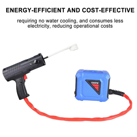 Powerful 1800W Induction Heater For Yanking Frozen Bolts And Freeing Seized Nuts With Four Hot Swap Coils Plus A Tough Transport Case.