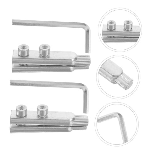 Heavy Duty 2 Piece Broken Valve Screw Extractor Kit Made From Premium Stainless Steel For Effortless Faucet Removal And Pipe Thread Repair Jobs Made Easy, set view