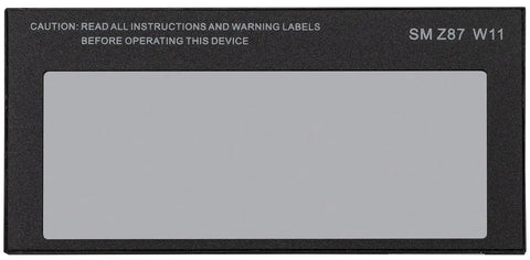 Solera ADF Cartridge For Welding Helmet Upgrade With Fixed Shade 3 And 11 Self Auto Darkening Filter, gray viewing window
