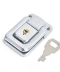 Durable Spring Loaded Latch Catch Toggle Hasp For Cabinet Boxes Sliding Doors And Windows Made From Mild Steel Heavy Duty Simple Lock Hardware Tool Accessory with key