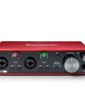 Scarlett 2i2 3rd Gen USB Audio Interface For Recording Songwriting Streaming And Podcasting With Pro Preamps Air Mode For Brighter Tones