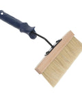 Beast Mode Heavy Duty Wood Stain Brush For Texture And Deck Stain Application, wide brush with dense bristles and ergonomic handle
