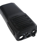 Repair Housing Cover Kit For DEP-450 DP1400 Two Way Radio Walkie Talkie front cover, black plastic, close-up view